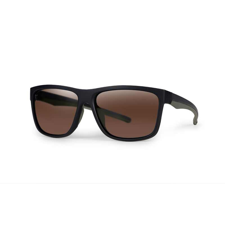 Fox Collection Green & Black Shades – Brown Lens