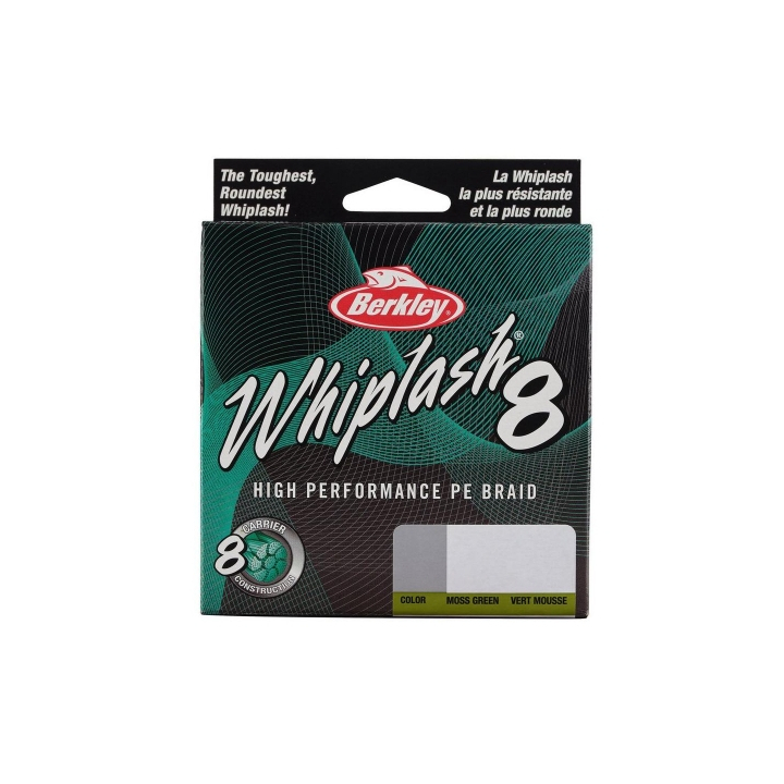 Berkley Whiplash 8 Braid Green 150m