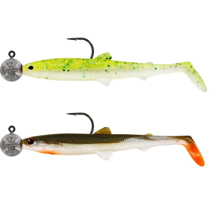 Westin Bullteez 12.5cm Ready \'N\' Rigged 10g #6/0 2ps-Clear Water Mix 5
