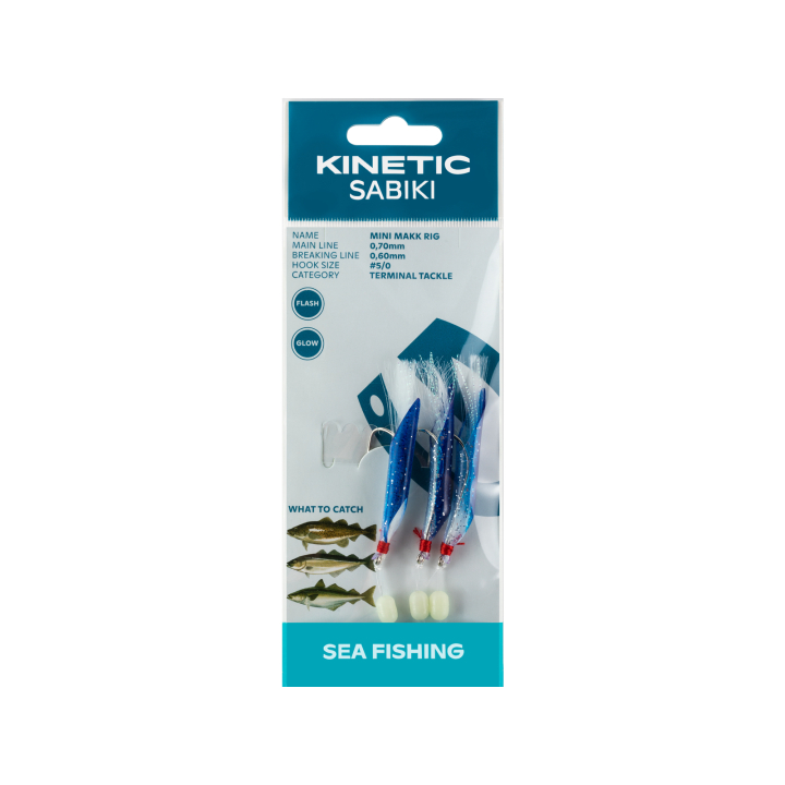Kinetic Sabiki Mini Makk Rigs