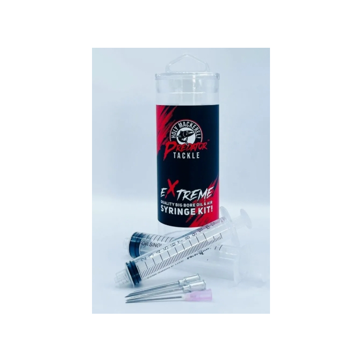 Holy Mackerel Predator Oil & Air Syringe Kit