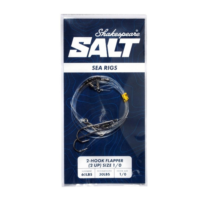 Shakespeare Salt Sea Rigs 2 Hook Flapper Size 2