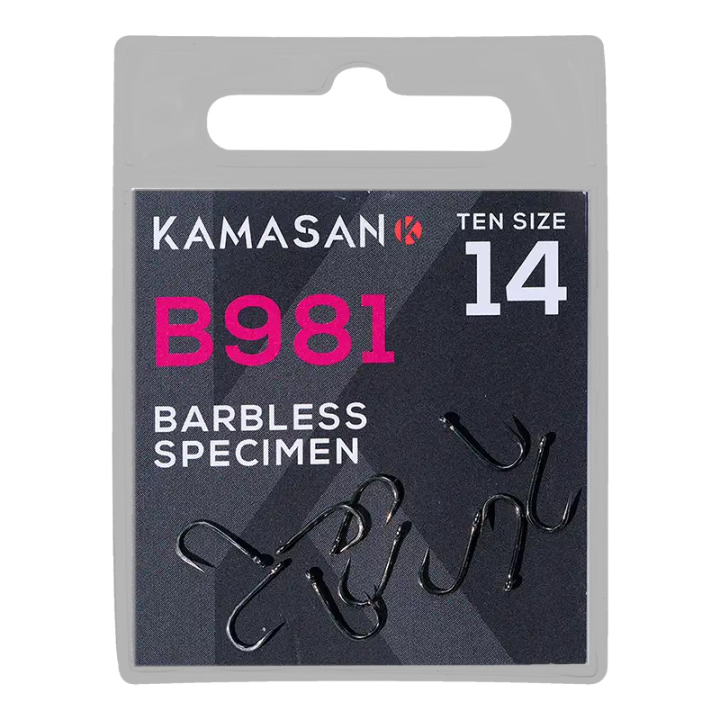 Kamasan B981 Specimen Eyed Hooks