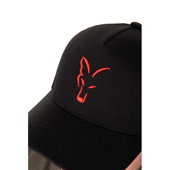 Fox Collection Trucker Cap - Black/Orange