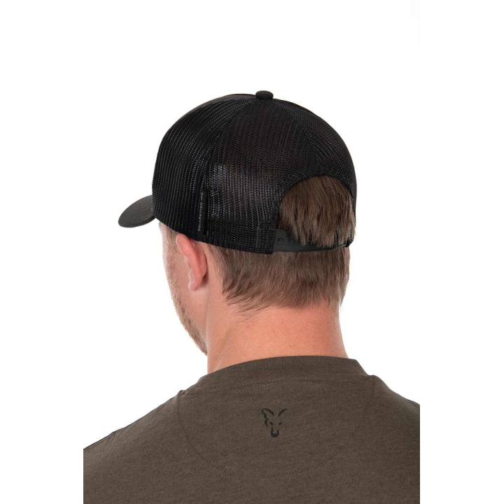 Fox Collection Trucker Cap - Black/Orange