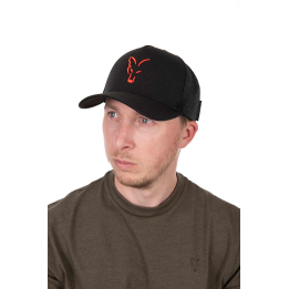 Fox Collection Trucker Cap - Black/Orange