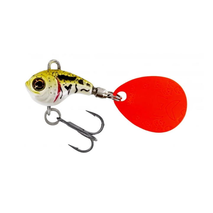 Westin DropBite Tungsten Spin Tail Jig 1.8cm 9g - Pearl Stickleback