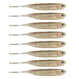 Fox Rage Predator Fish Snax Micro Tiddler Slow 5cm - Salt n Pepper
