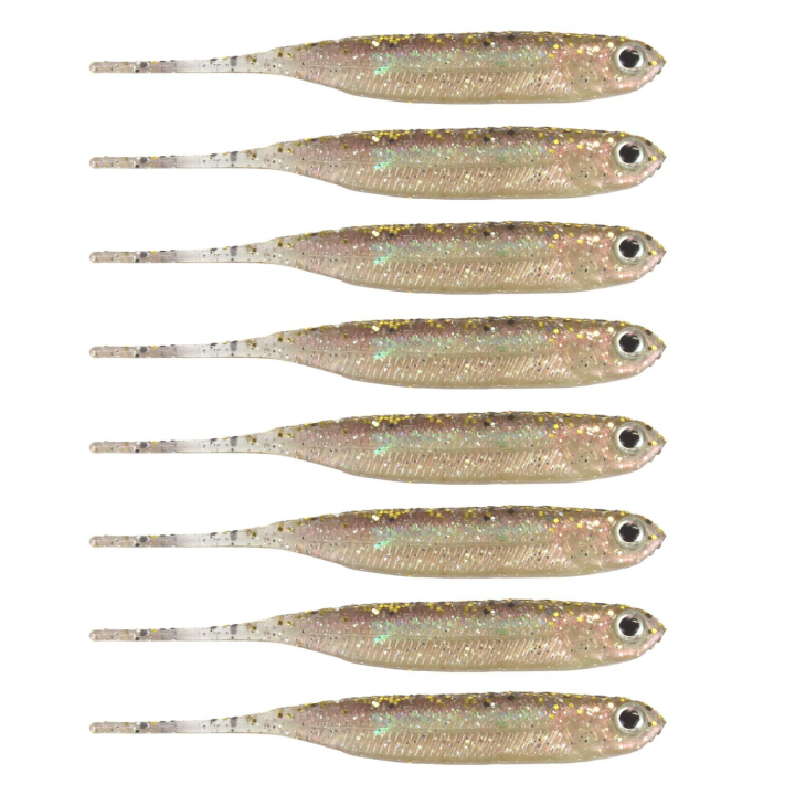 Fox Rage Predator Fish Snax Micro Tiddler Slow 5cm - Salt n Pepper
