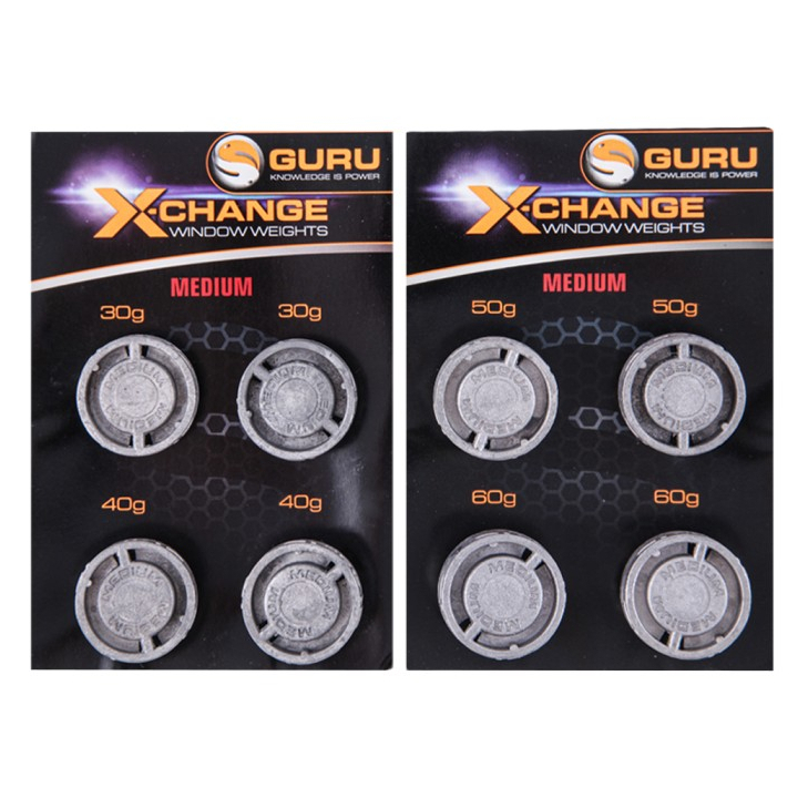 Guru X-Change Window Feeder Weight Packs