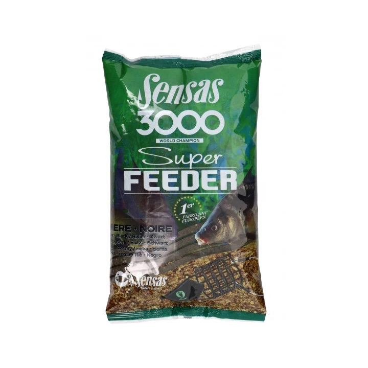 Sensas 3000 Super Feeder Lake Black 1kg