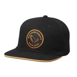 Savage Gear Badge Flatbill Cap – Black Orange