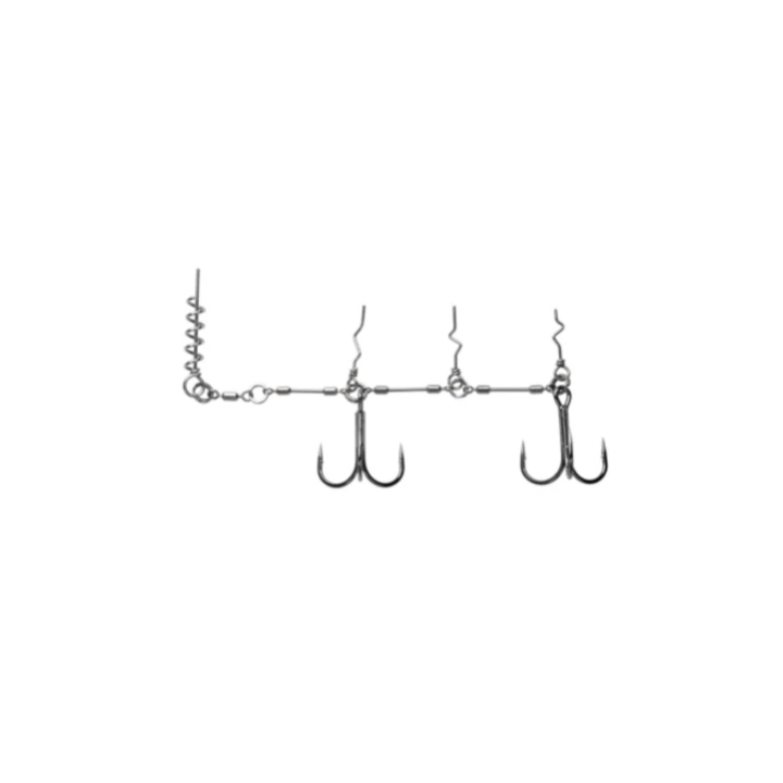 BKK Chain-21 Stinger Rig 1pcs