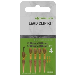 Korum Smokescreen Lead Clip Kit