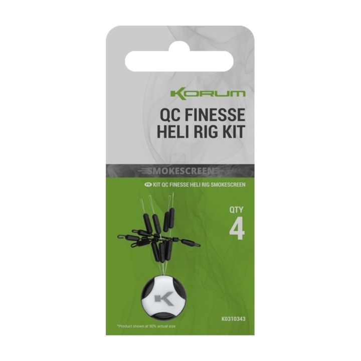 Korum Smokescreen QC Finesse Heli Rig Kit