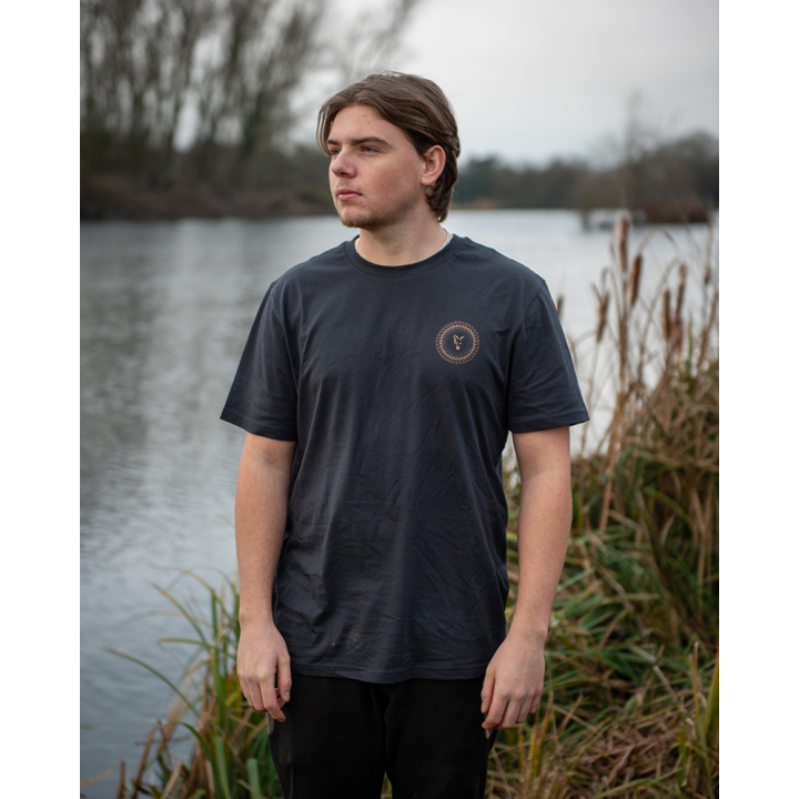 Fox Circle T-shirt Black
