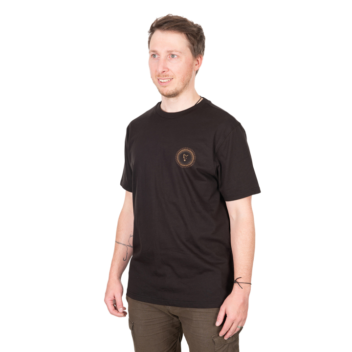 Fox Circle T-shirt Black