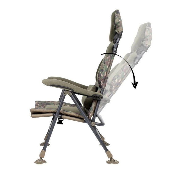 Trakker Levelite Camo Longback Recliner Chair