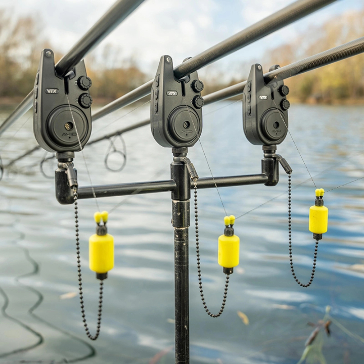 Avid Carp VTX Bite Alarm Sets (3 Rod)