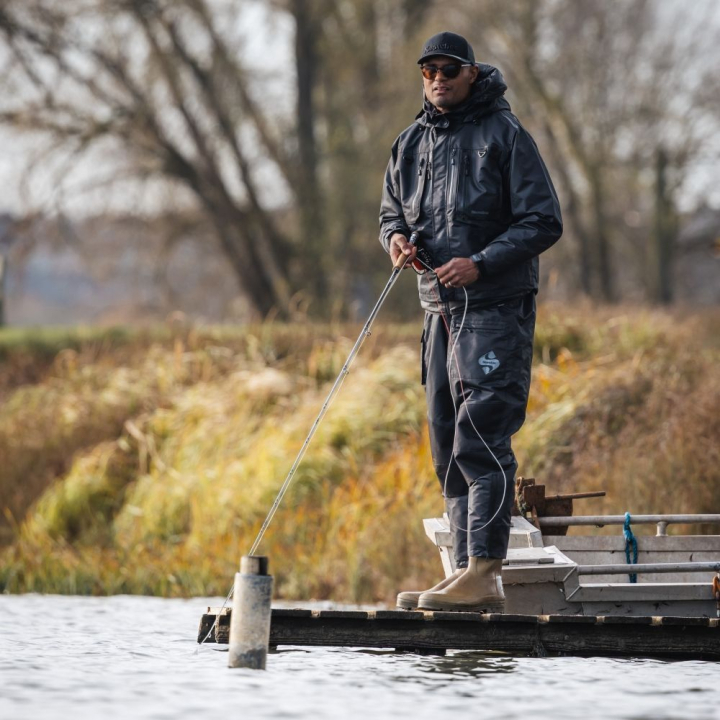 Snowbee Classic Fishing Over Trousers - Black