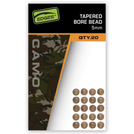Fox Edges Tapered Bore Beads