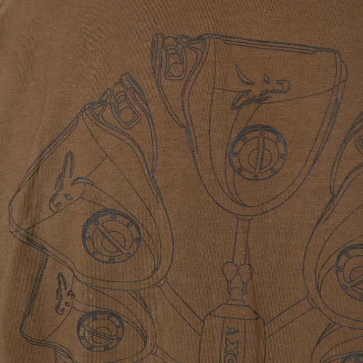 Fox Khaki Indicator T-Shirt - Large