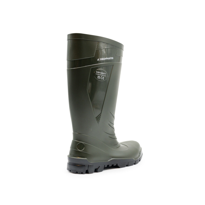 Swampmaster Vortex Non-Safety PVC Wellington Green Boots