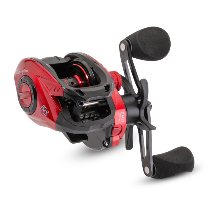 Saenger Iron Claw High-V Red Low Profile Cast LH Reel