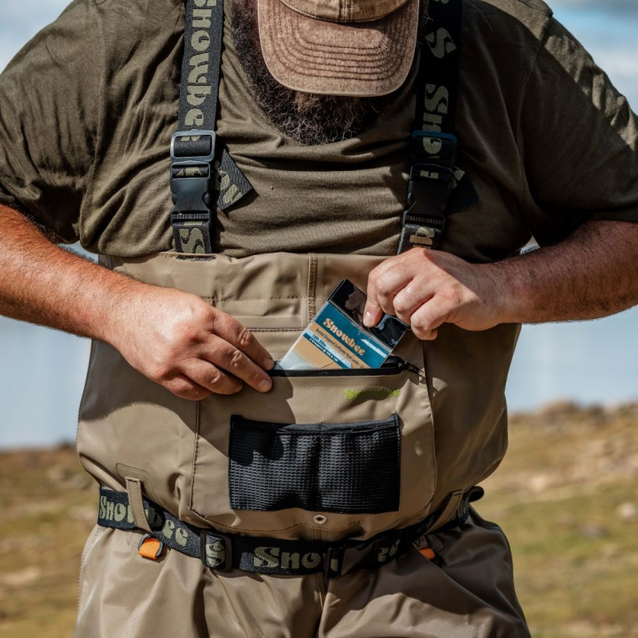 Snowbee 210D Nylon Wadermaster Chest Waders - Cleated Sole