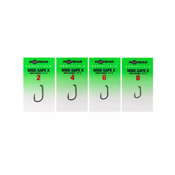 Korda - Essentials Wide Gape X - Barbed