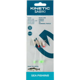 Kinetic Sabiki Royal #4 Holo Rig