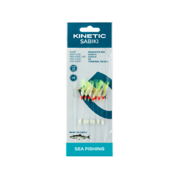 Kinetic Sabiki MaxCatch #6 Holo Fishskin/Multi