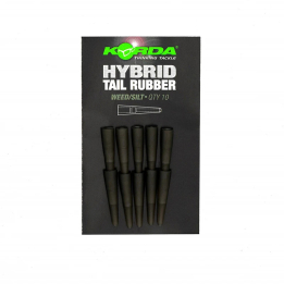 Korda Hybrid Tail Rubbers - Weed/Silt
