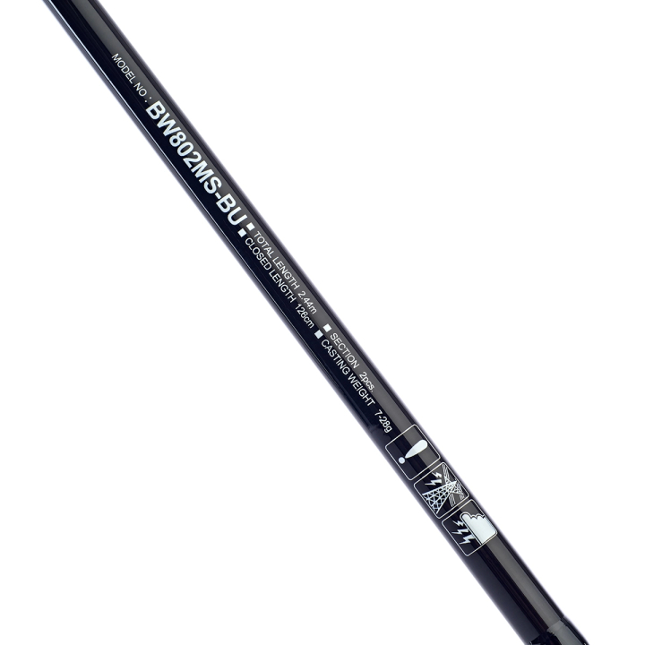 Daiwa Black Widow Light Lure Rod - 8ft/7-28g