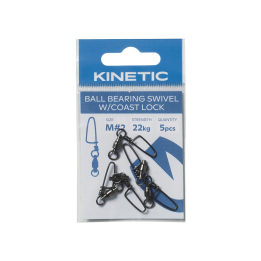 Kinetic Ball Bearing Swivel W/Coast Locks