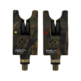 Kinetic X-Run Camo Micro 2 Alarms Red + Yellow