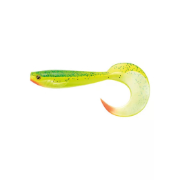 Fox Rage Pro Grub 10cm UV Lemon Tiger Soft Bait