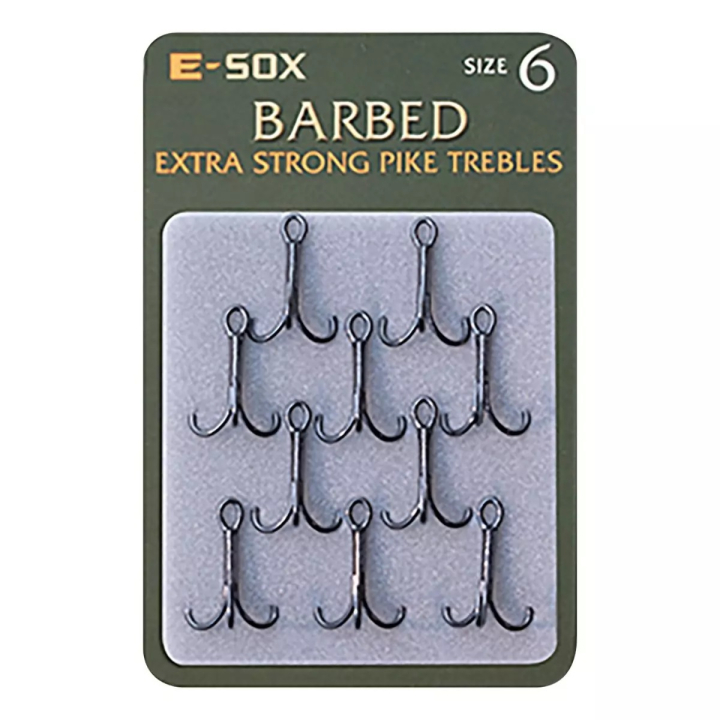 Drennan E-Sox Extra Strong Pike Trebles