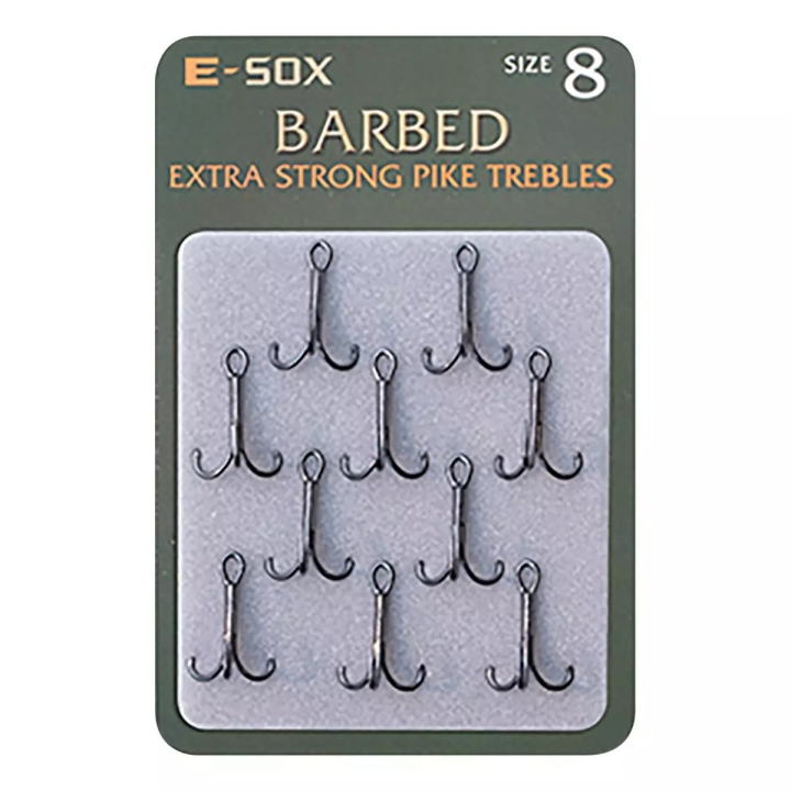 Drennan E-Sox Extra Strong Pike Trebles