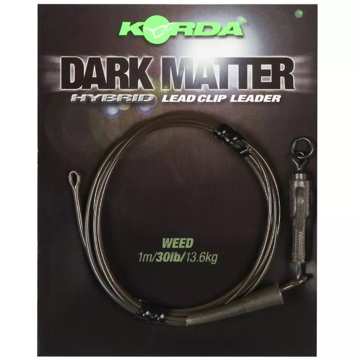 Korda Dark Matter Leader Hybrid Lead Clip 30lb