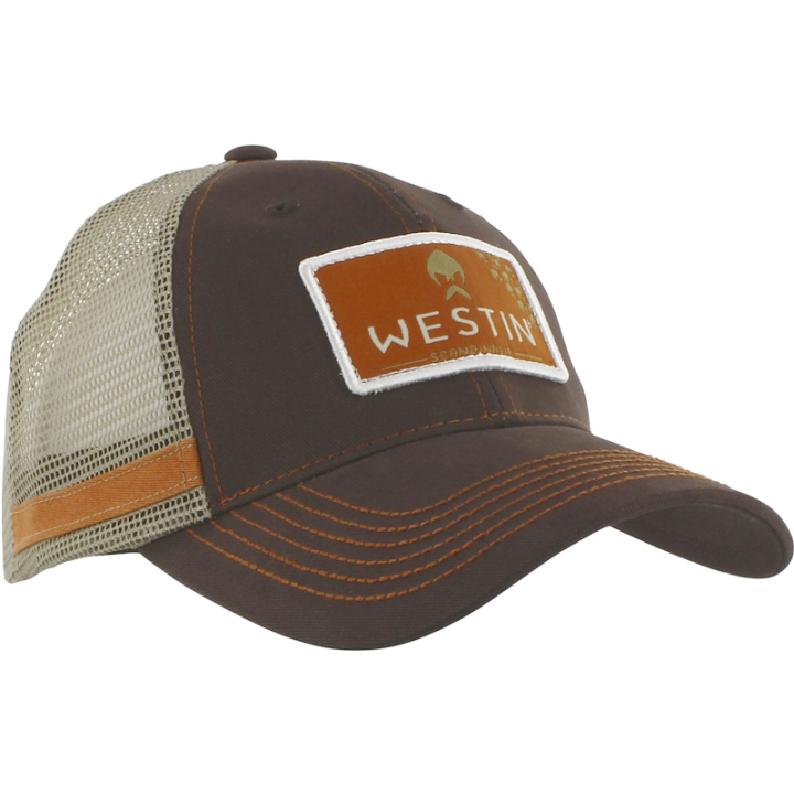 Westin Hillbilly Trucker Cap Grizzly Brown