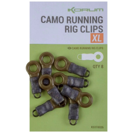 Korum Camo Running Rig Clips