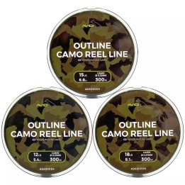 Avid Carp Outline Camo Reel Line