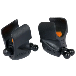 Fox Black Label Adjustable Rod Clip x2