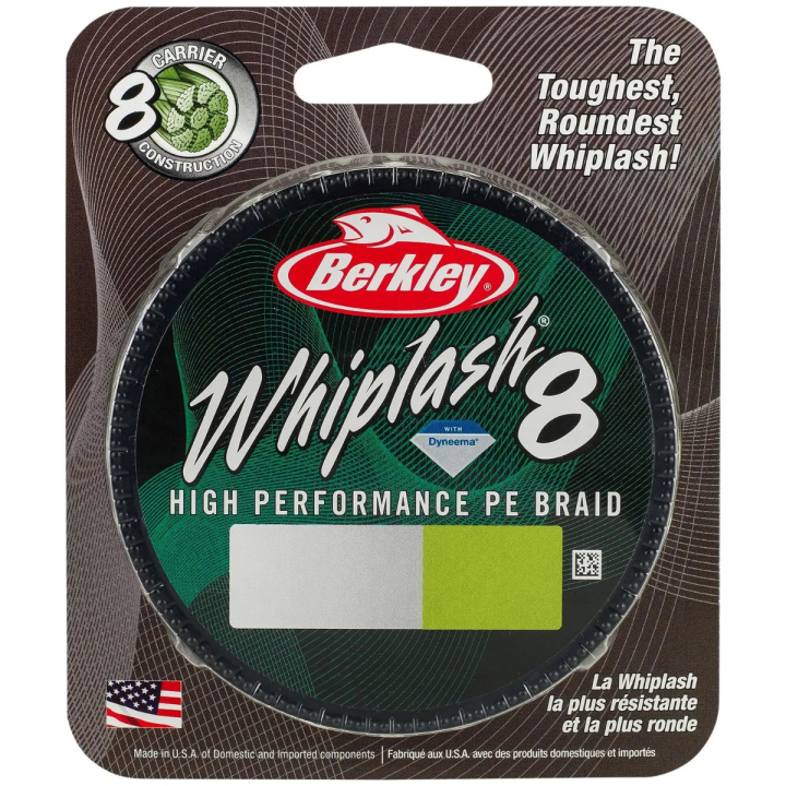 Berkley Whiplash 8 Braid Green 300m