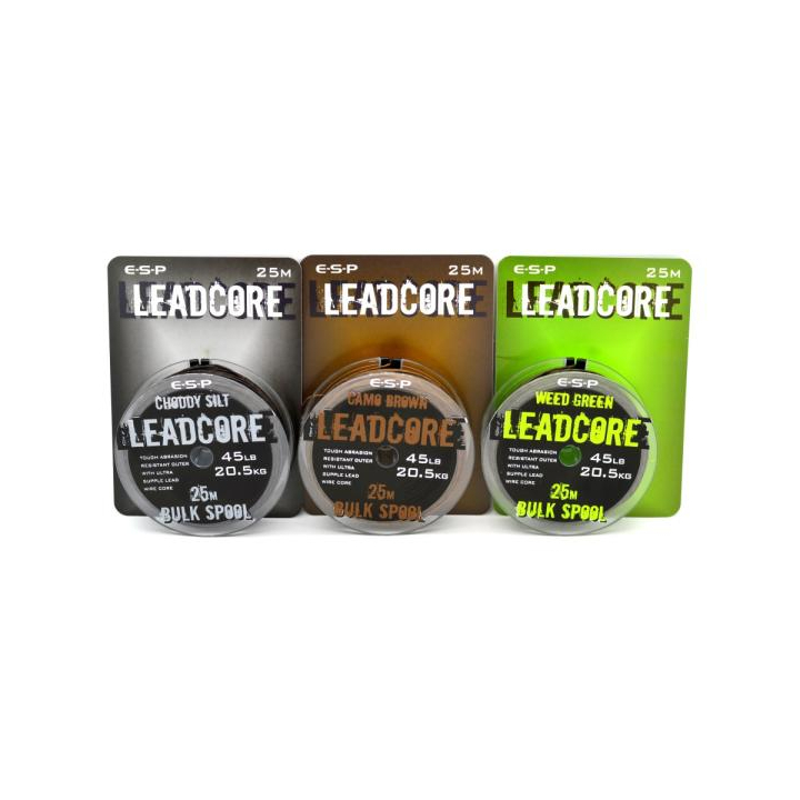 ESP Leadcore 25m Bulk Spool