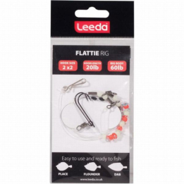 Leeda 2 Hook Flattie Rig