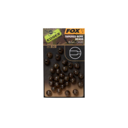 Fox Edges Tapered Bore Beads Camo 6mm