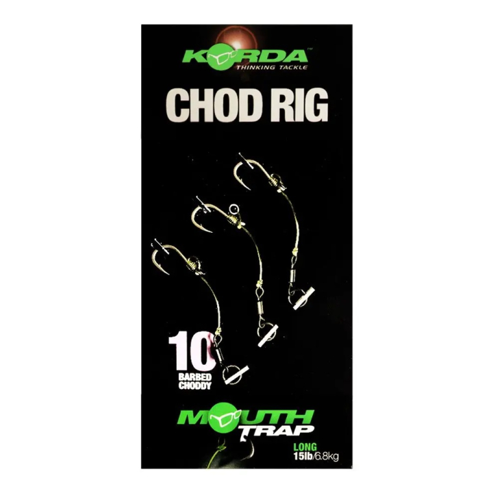 Korda Ready Tied Chod Rigs - Barbed