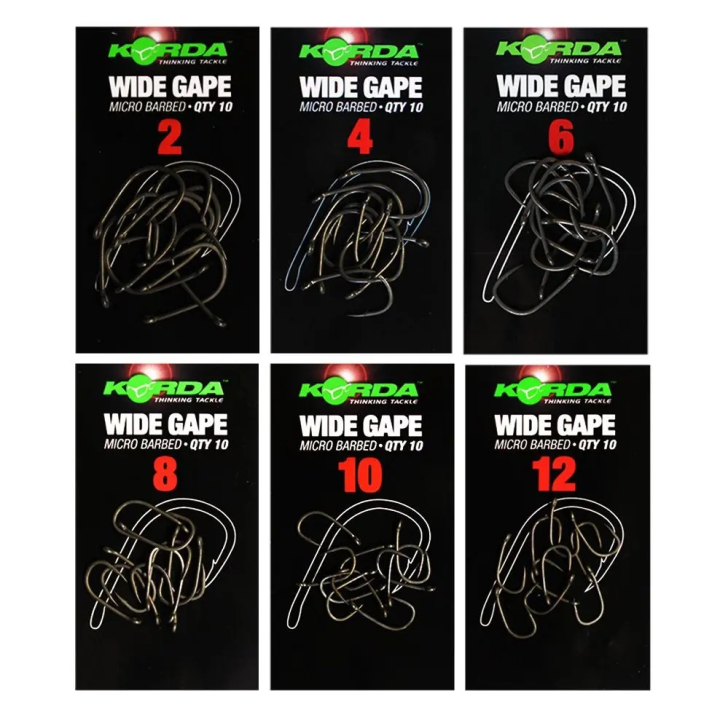 Korda Wide Gape Hooks